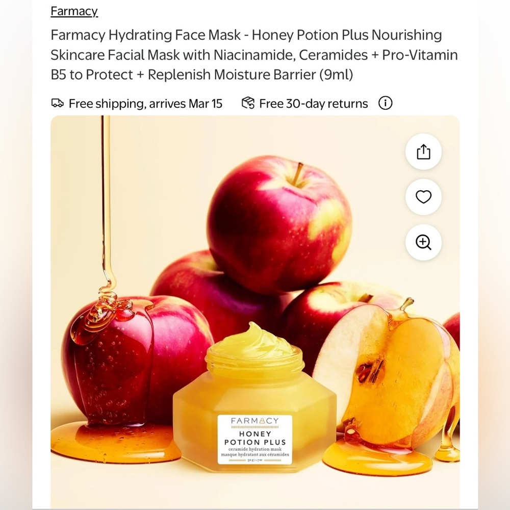 SALE🐝Honey Potion Hydration Mask - mini - Picture 4 of 5